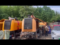 รถบรรทุกติดรถยนต์ปั๊มสายคอนกรีต Truemax เครื่องจักรคอนกรีต SANY SYM514THB