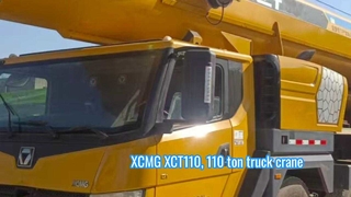 2018 XCMG XCT110 รถบรรทุกติดเครน 110 ตัน